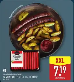 ALDI ST-CLÉMENT LE BOUCHER 12 véritables merguez fortes offre