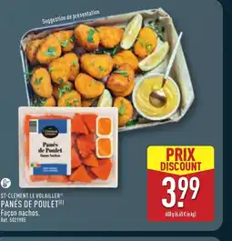 ALDI ST-CLÉMENT LE VOLAILLER Panés de poulet offre