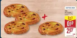 ALDI Pain aux raisins offre