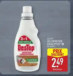 ALDI DESTOP Gel entretien eucalyptus offre