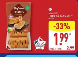ALDI DAYLICIOUS Friands à la viande offre