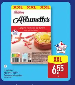 ALDI LE MARSIGNY Allumettes offre