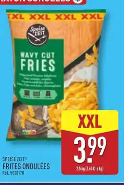 ALDI SPEISE ZEIT Frites ondulées offre