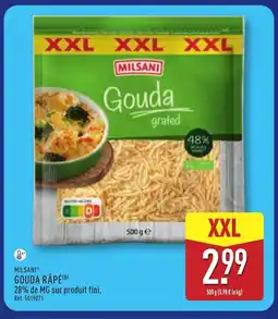 ALDI MILSANI Gouda râpé offre