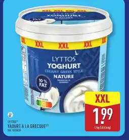 ALDI LYTTOS Yaourt à la grecque offre