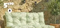 Gifi Coussin dossier palette offre