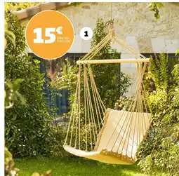 Gifi Fauteuil suspendu majorque offre