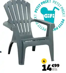 Gifi Fauteuil relax offre