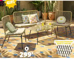 Gifi Salon de jardin offre