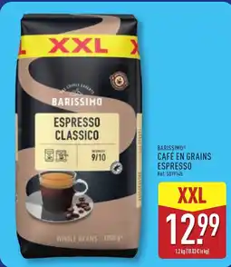ALDI BARISSIMO Café en grains espresso offre