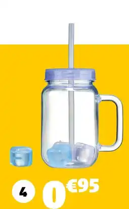 Gifi Gobelet avec paille et glaçons offre