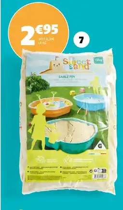 Gifi Sweet sand sac de sable 15kg offre