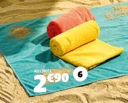 Gifi Drap de plage éponge offre
