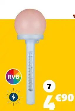 Gifi Thermomètre solaire lumineux offre