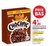 Hyper U Nestlé - cereales offre