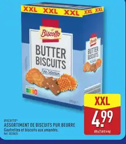 ALDI BISCOTTO Assortiment de biscuits pur beurre offre