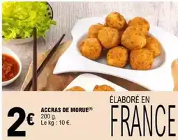 E.Leclerc Accras de morue offre