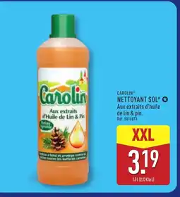 ALDI CAROLIN Nettoyant sol offre