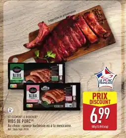 ALDI ST-CLÉMENT LE BOUCHER Ribs de porc offre