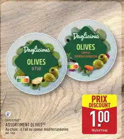 ALDI DAYLICIOUS Assortiment olives offre