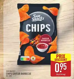 ALDI SUN SNACKS Chips saveur barbecue offre