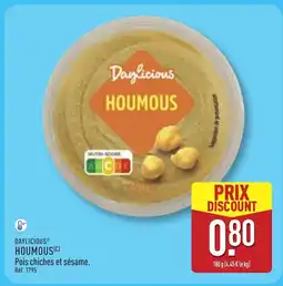 ALDI DAYLICIOUS Houmous offre