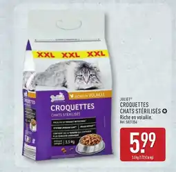 ALDI JULIET Croquettes chats stérilisés offre