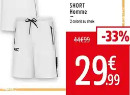 Intersport Comme des loups short homme offre