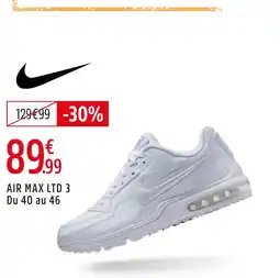 Intersport Nike air max ltd 3 offre