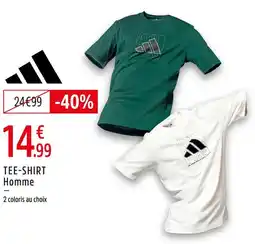 Intersport Adidas tee-shirt homme offre