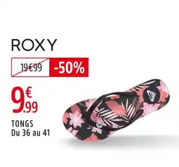 Intersport Roxy tongs offre