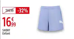 Intersport Short enfant offre
