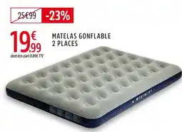 Intersport Mckinley matelas gonflable 2 places offre