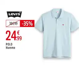 Intersport Levi's polo homme offre