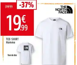 Intersport The north face tee-shirt homme offre