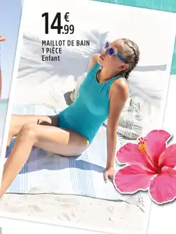 Intersport Maillot de bain 1 pièce enfant offre