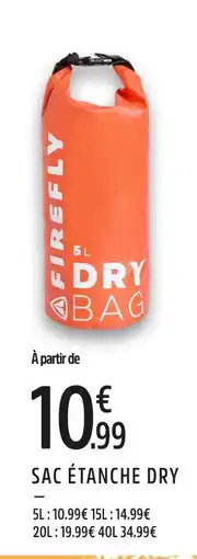 Intersport Firefly sac étanche dry offre