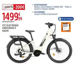 Intersport Naka vtc électrique crossover v adulte offre