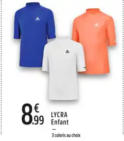 Intersport Lycra enfant offre