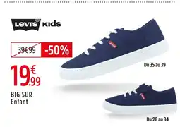 Intersport Levi's kids big sur enfant offre