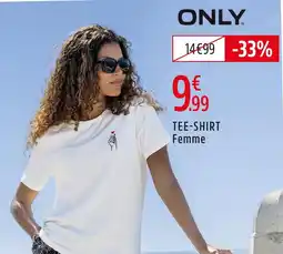 Intersport Only tee-shirt femme offre