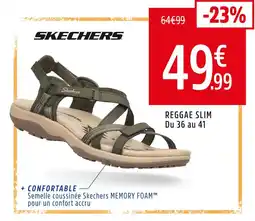 Intersport Skechers reggae slim offre