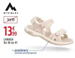 Intersport Mckinley lanaga sandals offre