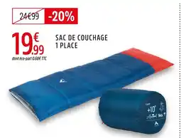 Intersport Camp sac de couchage 1 place offre