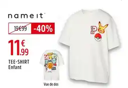 Intersport Name it tee-shirt enfant pokémon offre