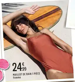 Intersport Maillot de bain 1 pièce femme offre