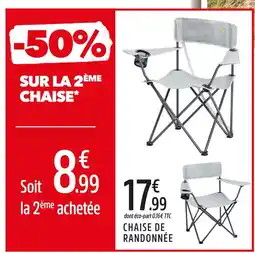 Intersport Chaise de randonnée offre