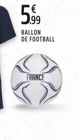 Intersport Ballon de football offre