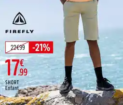Intersport Firefly short enfant offre