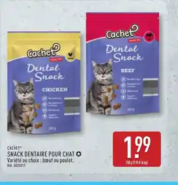 ALDI CACHET Snack dentaire pour chat offre